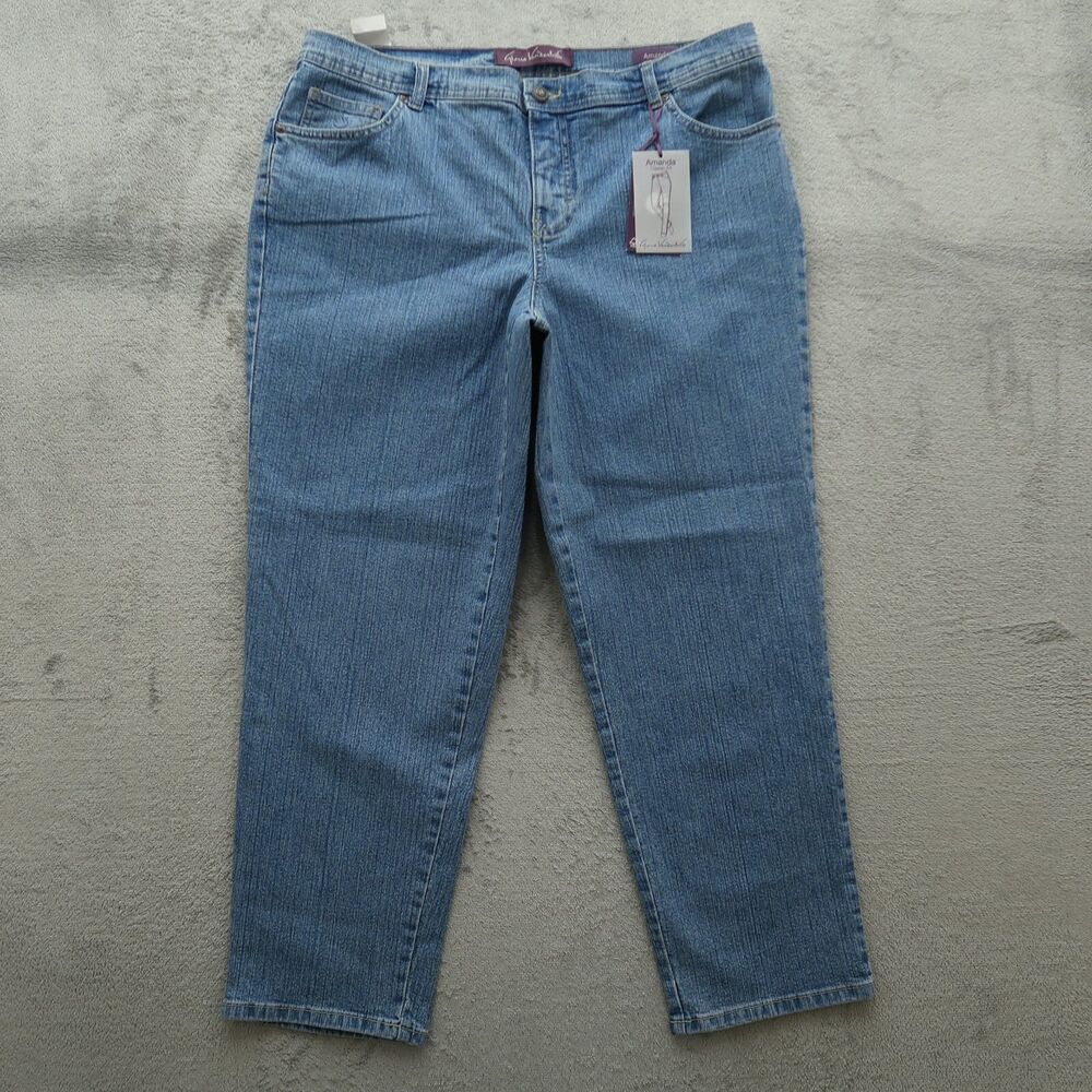 Gloria Vanderbilt Jeans Women's 16W High-Rise Classic Tapered 27.5" Inseam NWT
